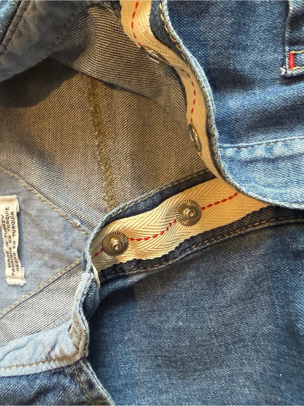 Tommy Hilfiger Vtg Denim Cap Sleeve Bodycon Denim Dress 100% Cotton Women’s Sz 6 - Picture 5 of 9